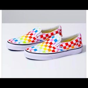 ❌SOLD❌VANS Rainbow Classic Slip-On Kids Shoes